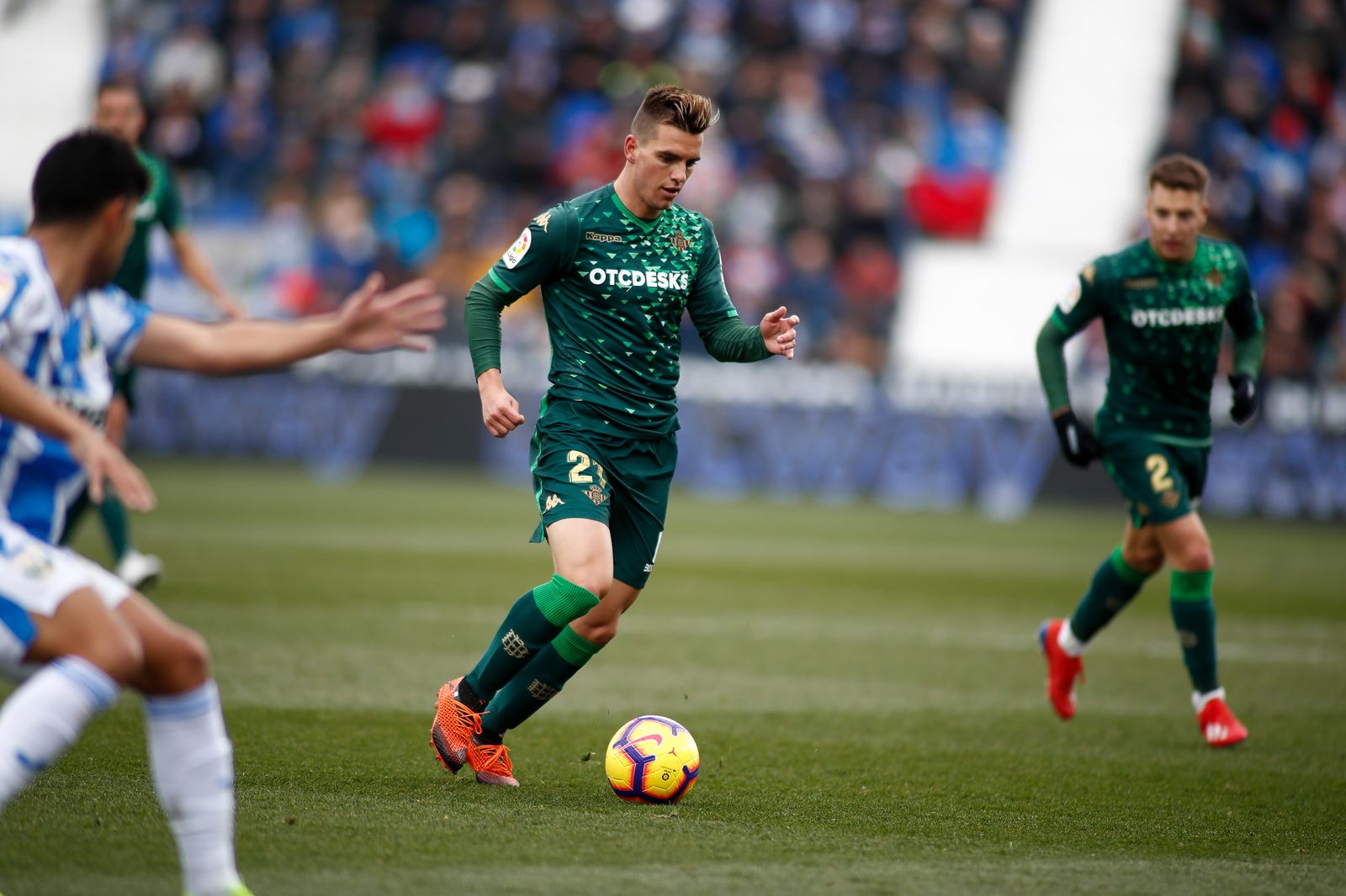 El Leganés-Betis en imágenes