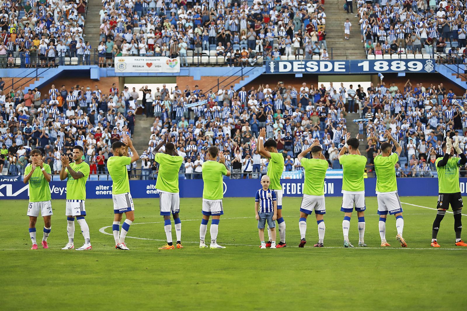 Imágenes del encuentro entre el Recreativo de Huelva y el Málaga