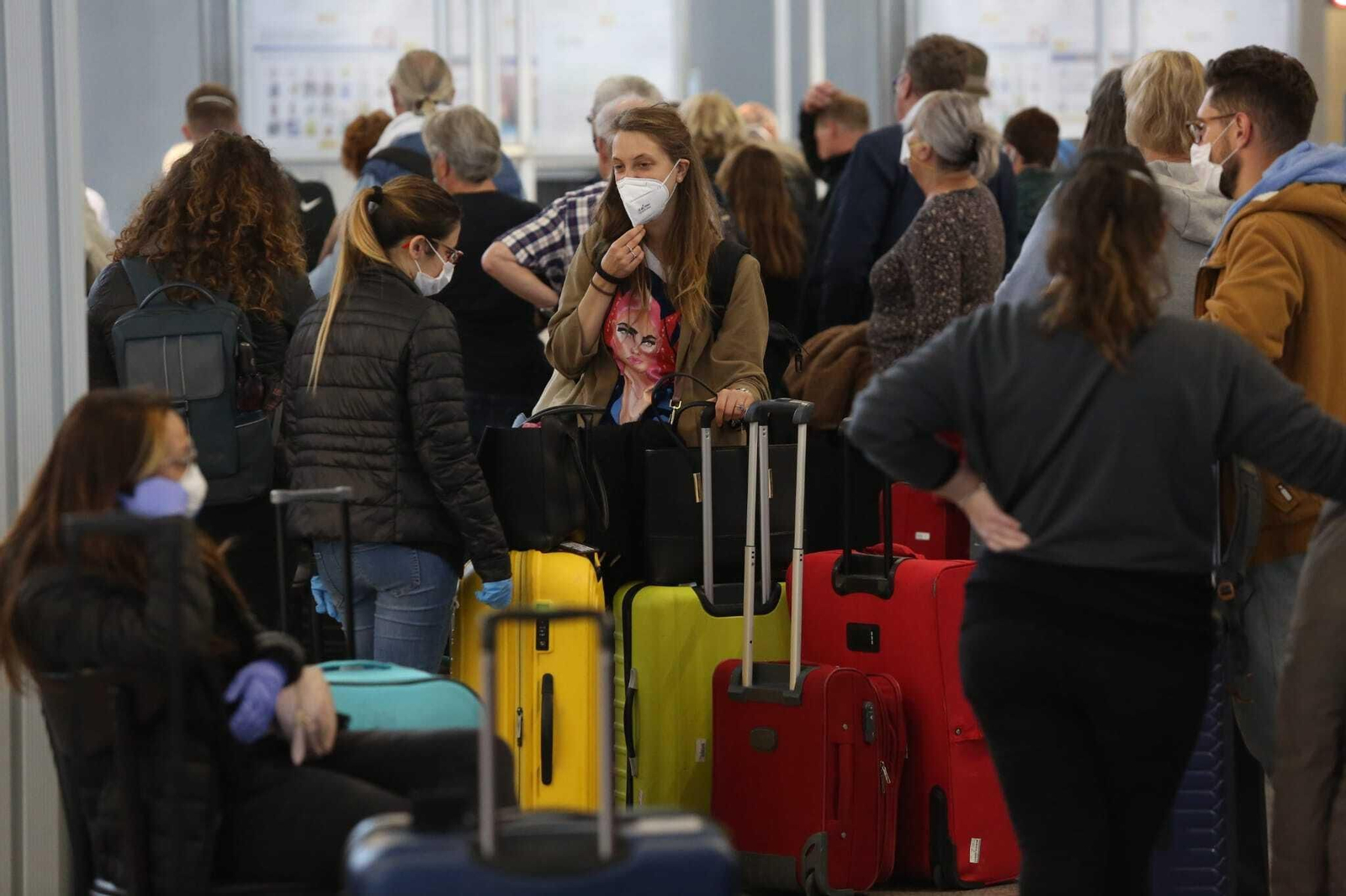 Imagen del aeropuerto de Málaga, este jueves.