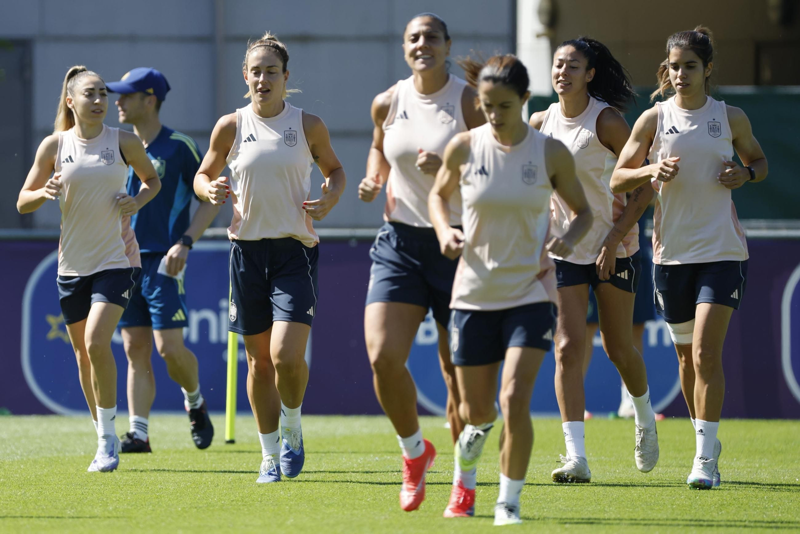 Las fotos de la selección española en la Eurocopa femenina Las fotos de la selección española en la Eurocopa femenina