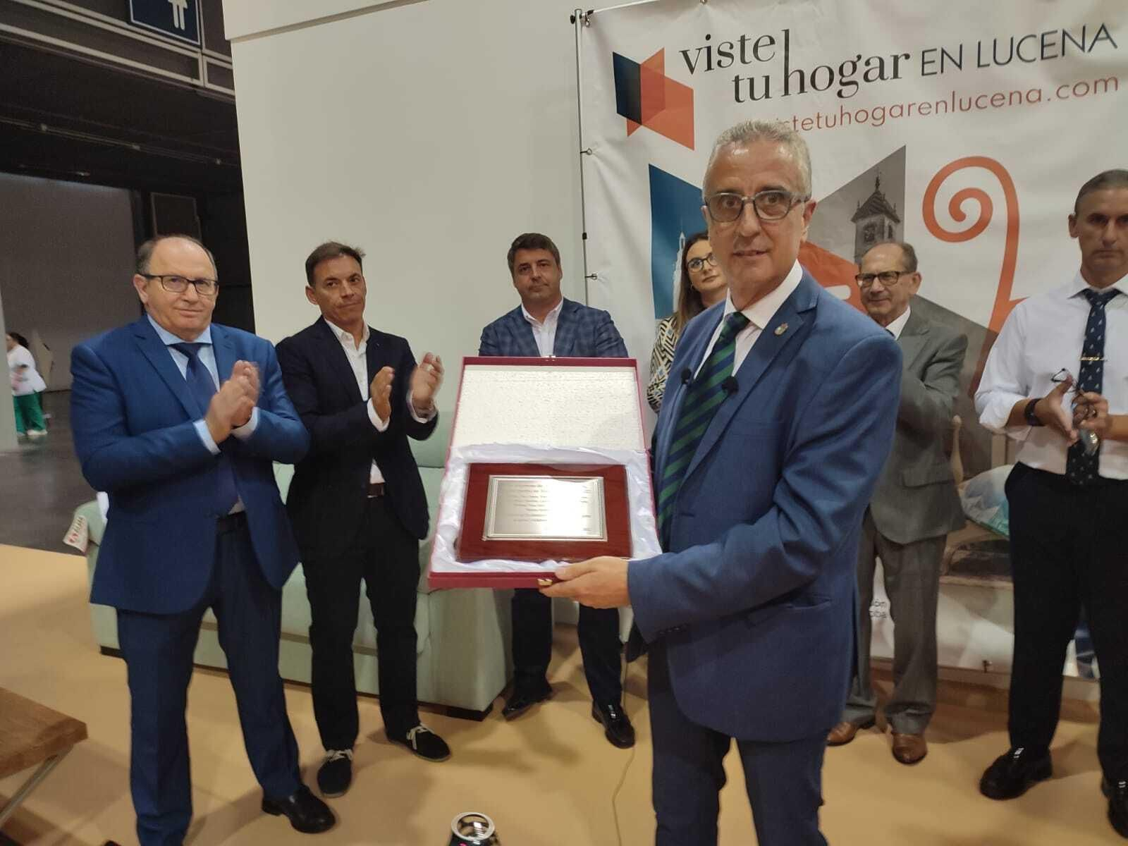 El Pabellón 'Viste tu hogar en Lucena' de la Feria Hábitat.