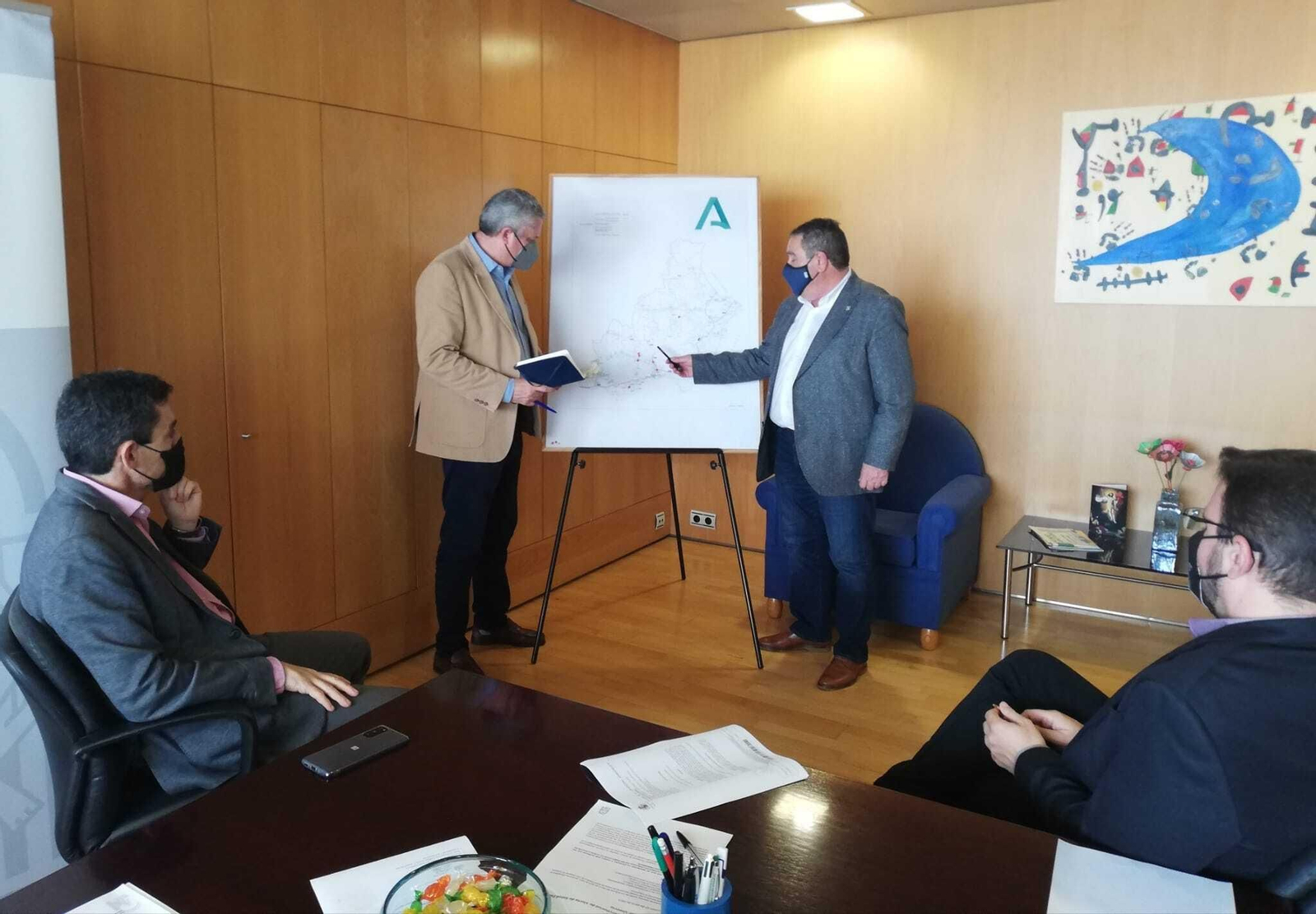 El Comité de Alertas analiza la situación de la provincia en su reunión de la semana pasada.