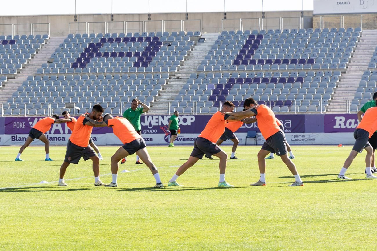 Primer día de curso del Real Jaén, en imágenes