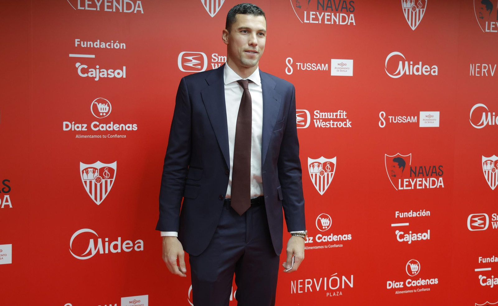La alfombra roja en el homenaje a Jesus Navas