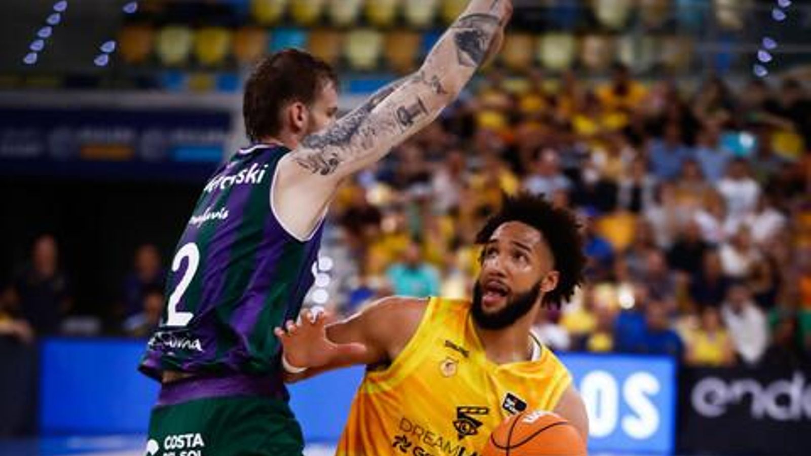 El Gran Canaria-Unicaja, en fotos