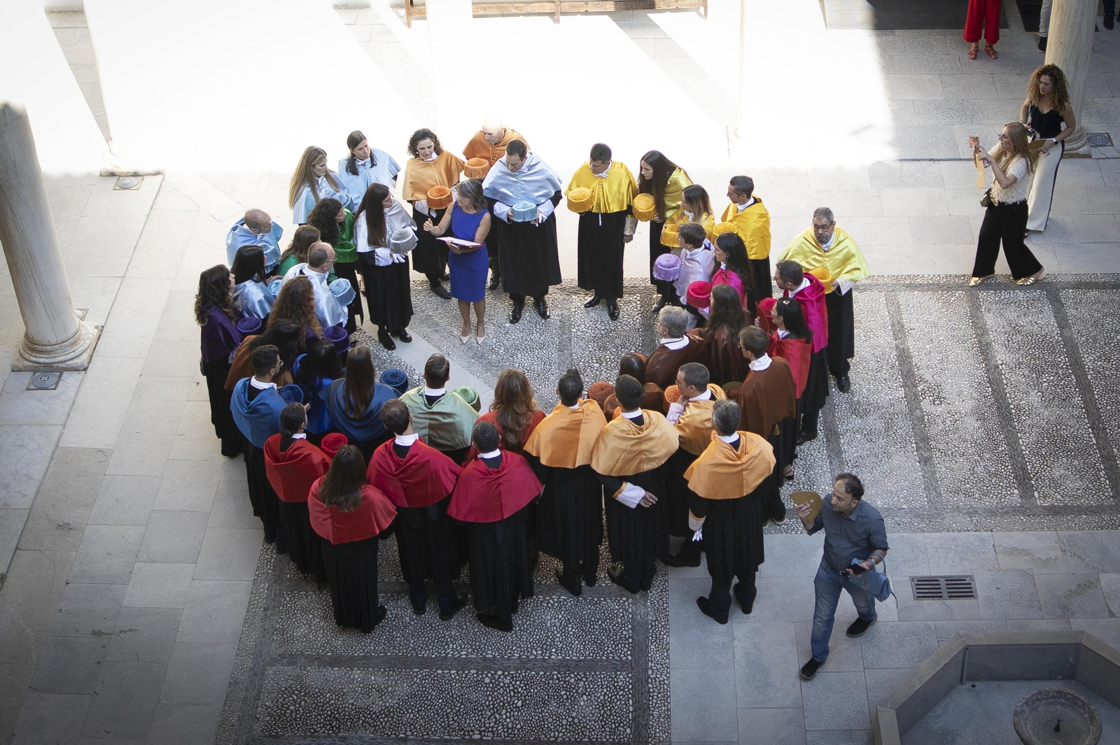 Imagen de la apertura del curso el pasado año, en el Hospital Real.