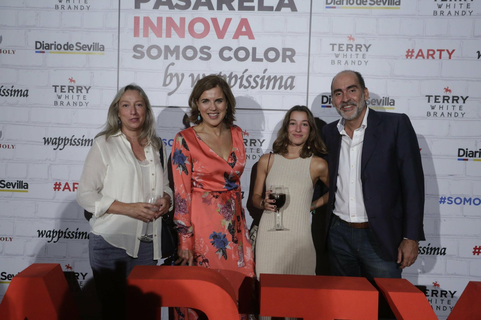 Carmen Salas, Victoria Herrera, Ana Agarrado y Antonio Olivero.
