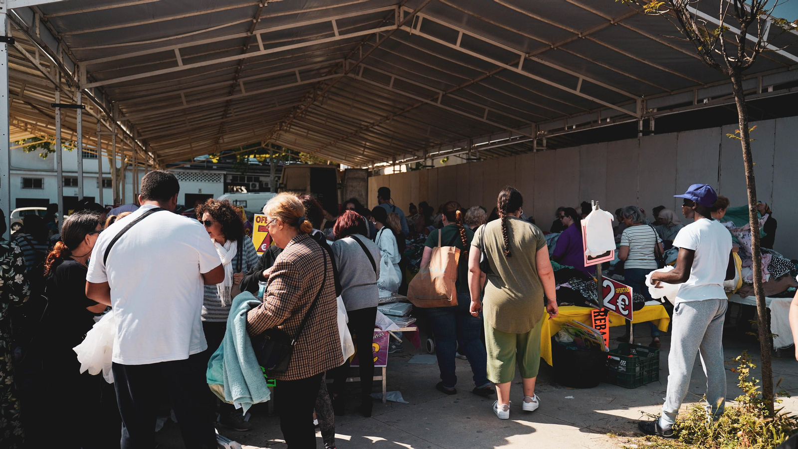 El mercadillo de Algeciras, en imágenes