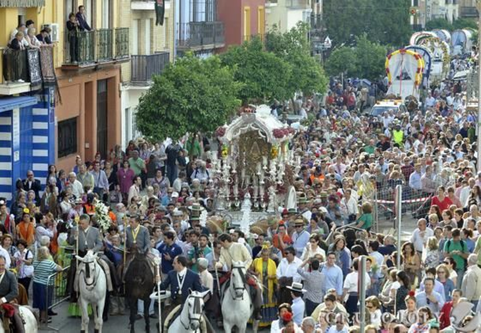 Triana, de camino al Rocío