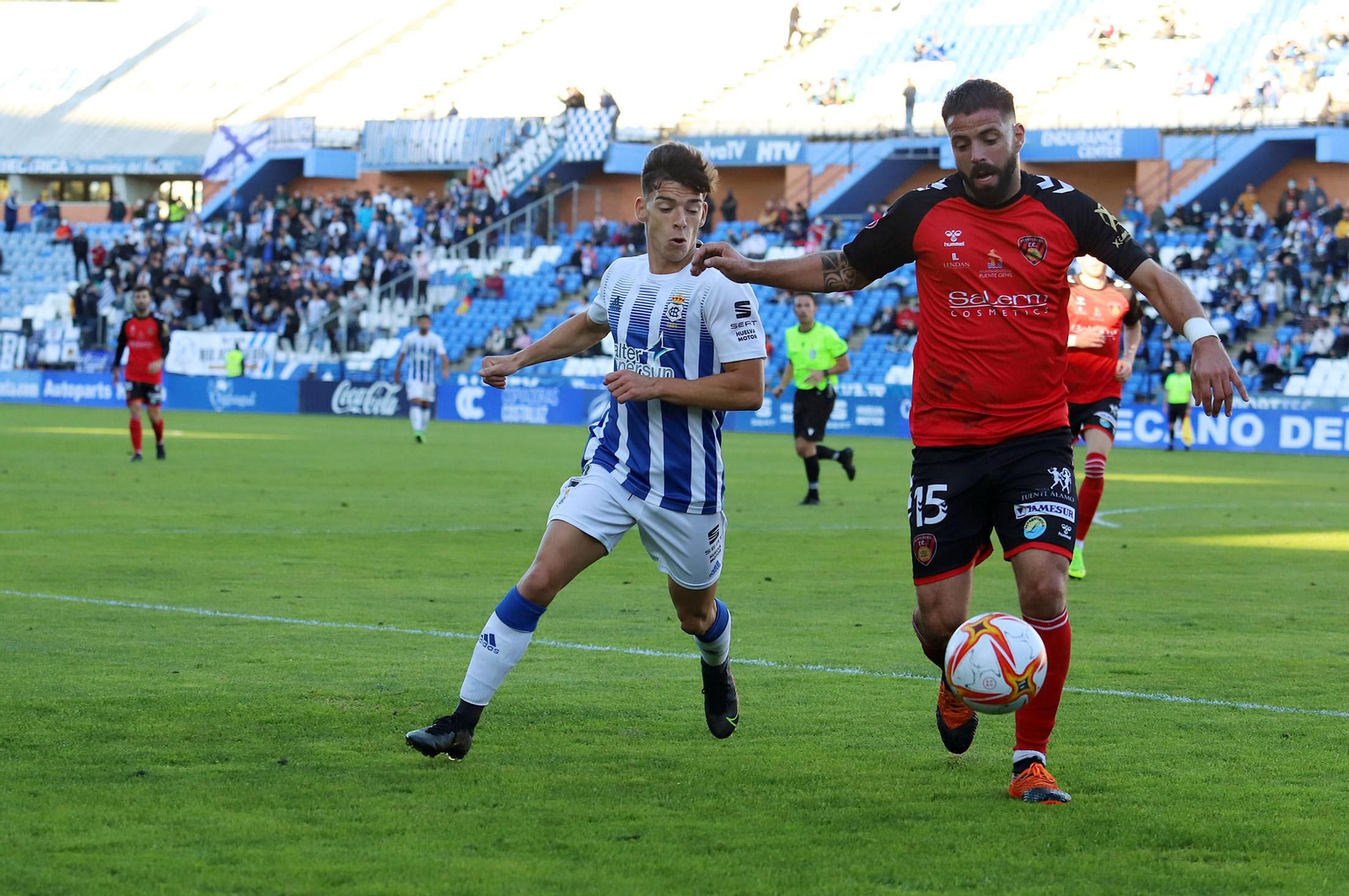 Imágenes del Recreativo de Huelva-Puente Genil