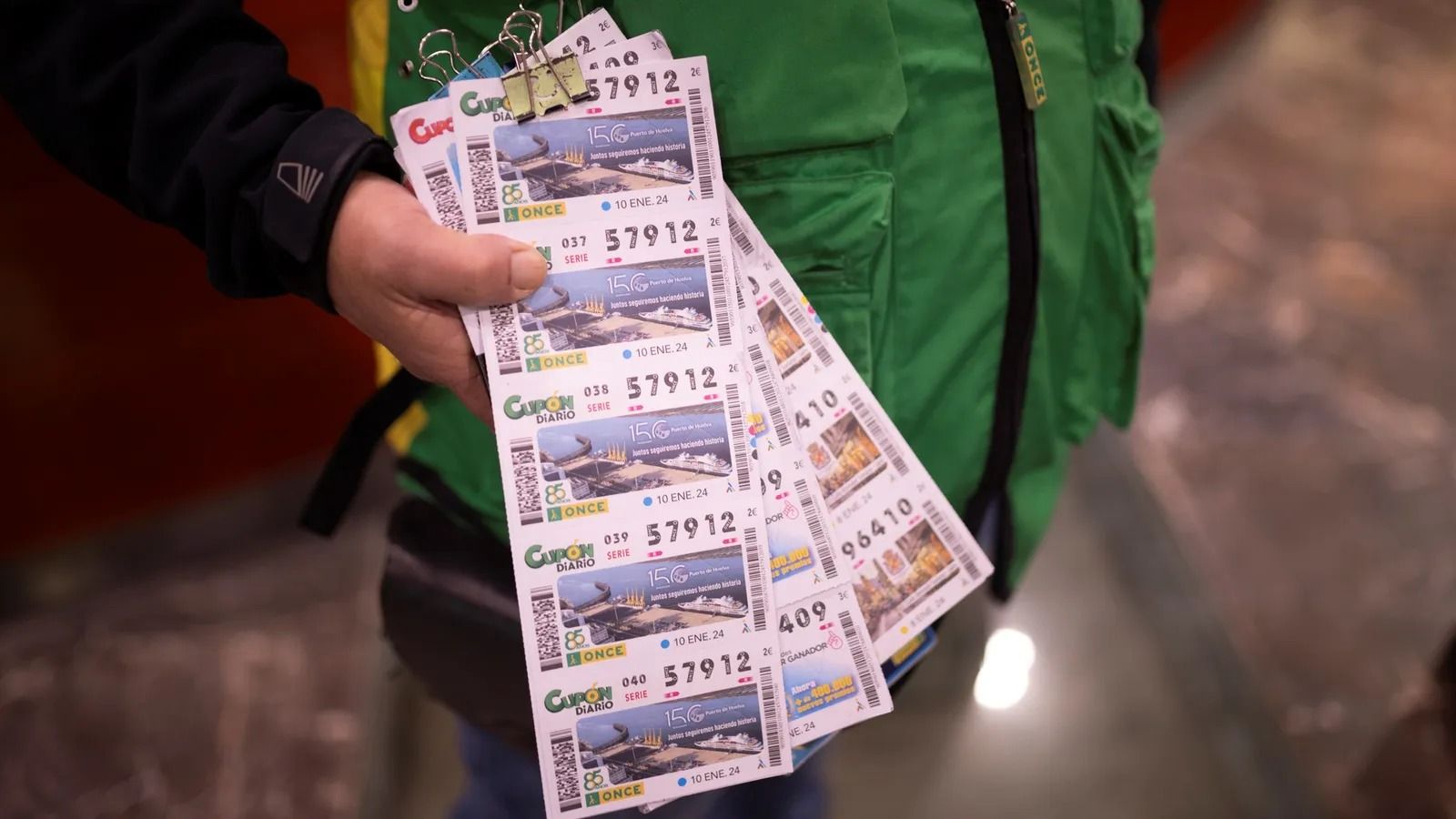 Cuponazo de la ONCE, en una imagen de archivo.