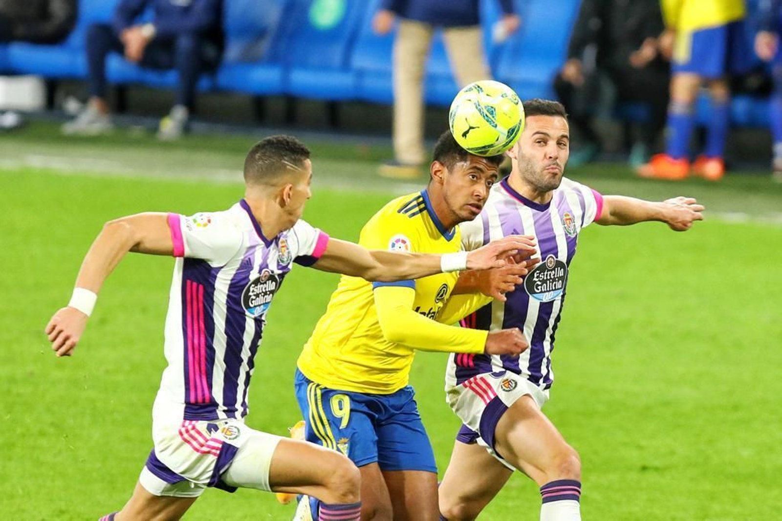 Imágenes del Cádiz-Valladolid