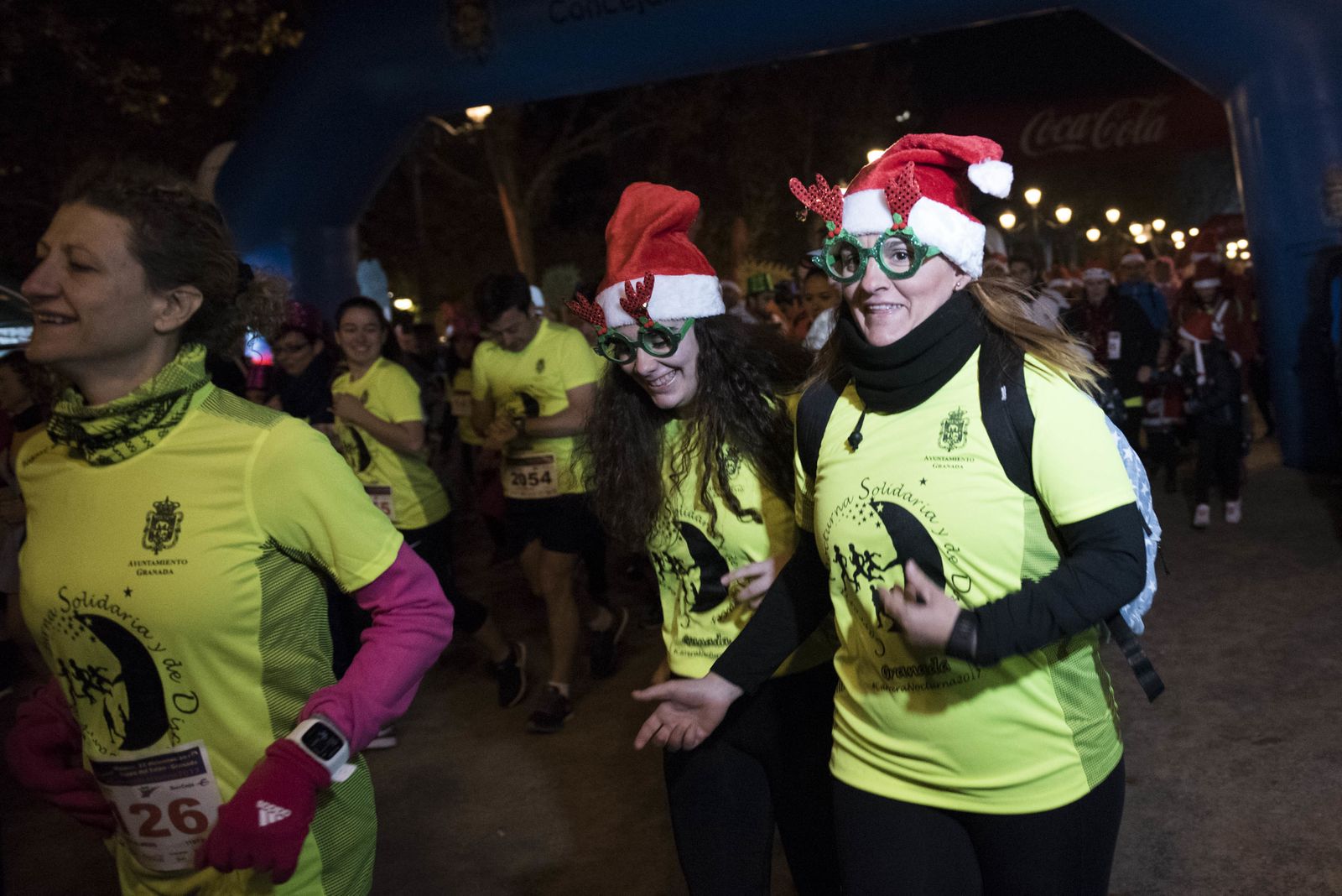 La carrera nocturna de Navidad, en imágenes