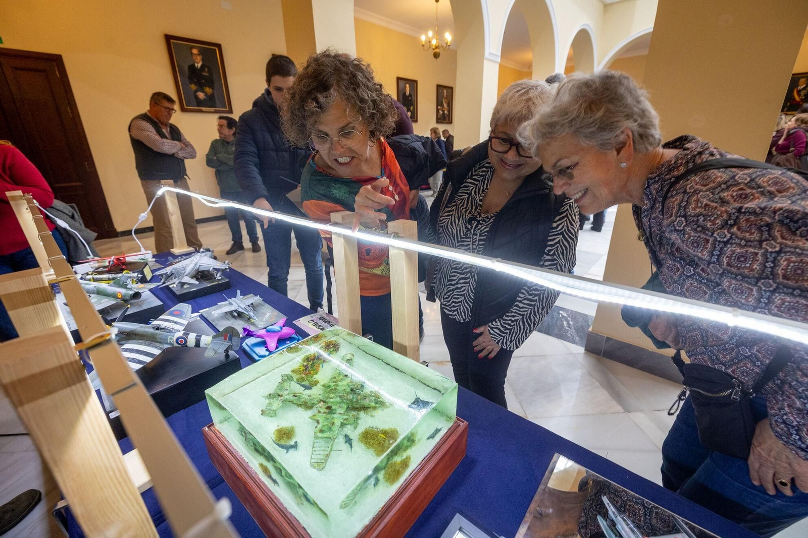 El Certamen de Modelismo abre sus puertas en el Museo Naval de San Fernando: las imágenes