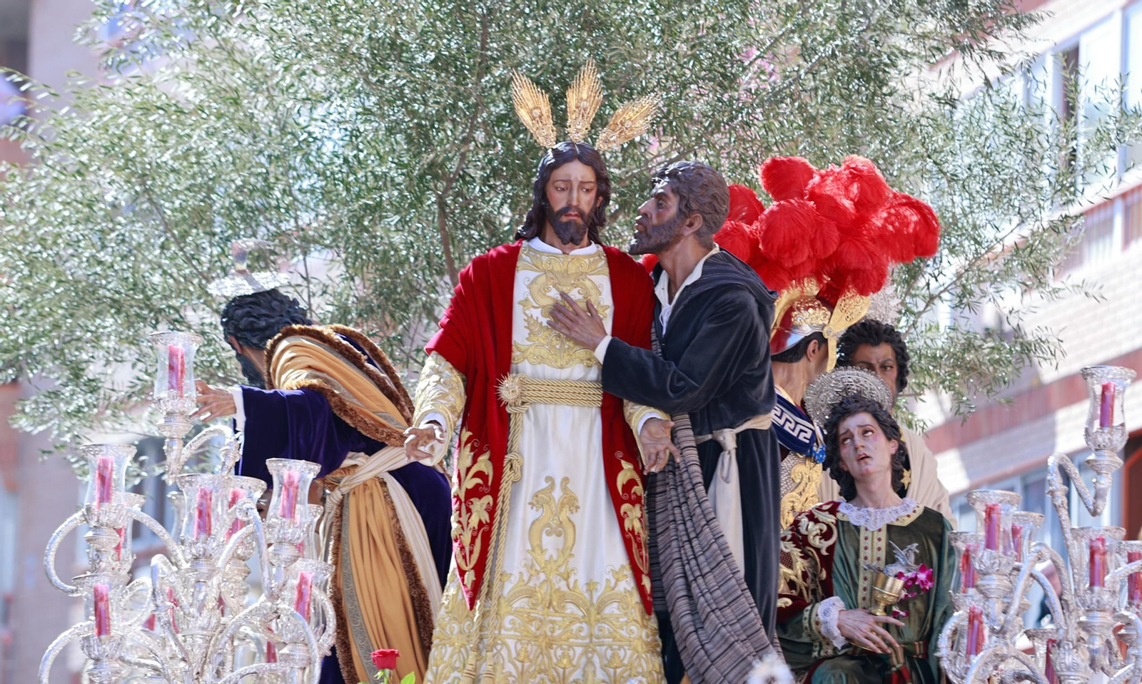 Prendimiento en el Domingo de Ramos de Málaga 2023, en fotos