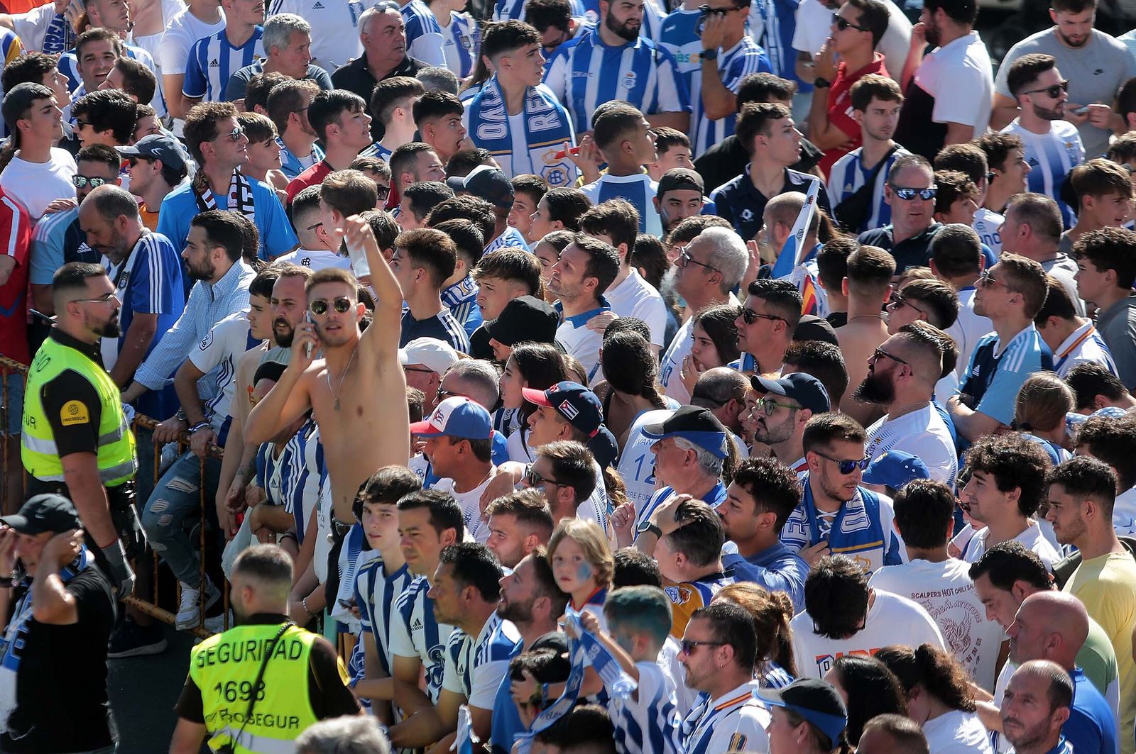 Imágenes del ascenso del Recreativo de Huelva contra el Cacereño