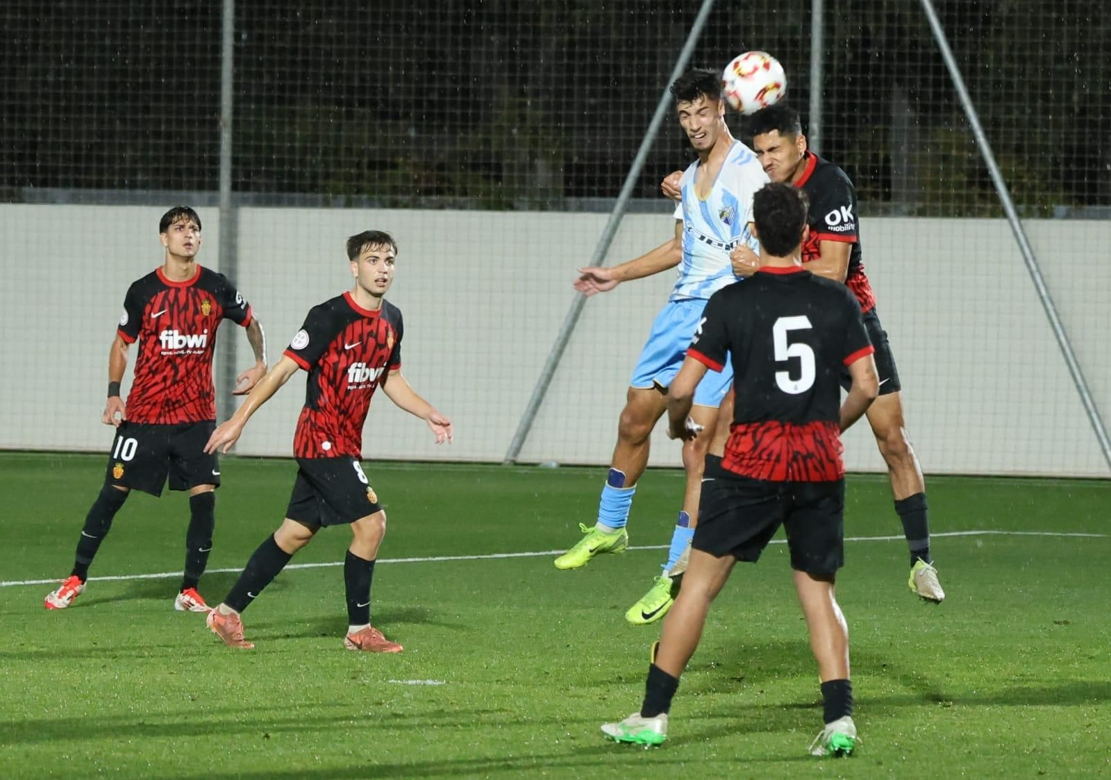 Épica remontada del Málaga CF al Mallorca en la Copa del Rey Juvenil