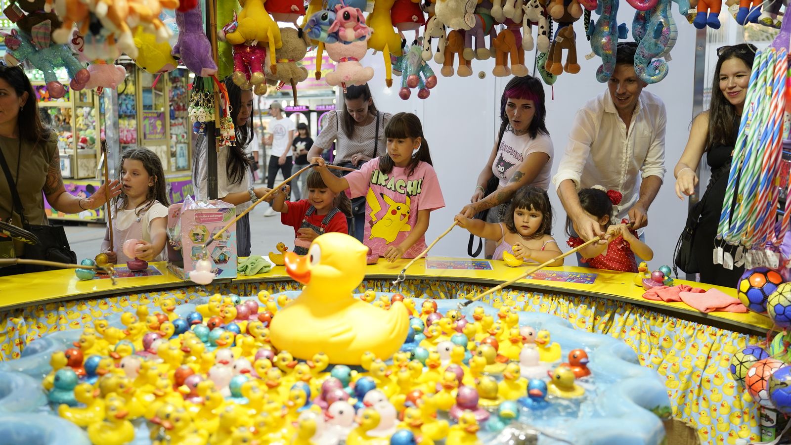 Fotos del día con descuento en las atracciones de la Feria de Algeciras