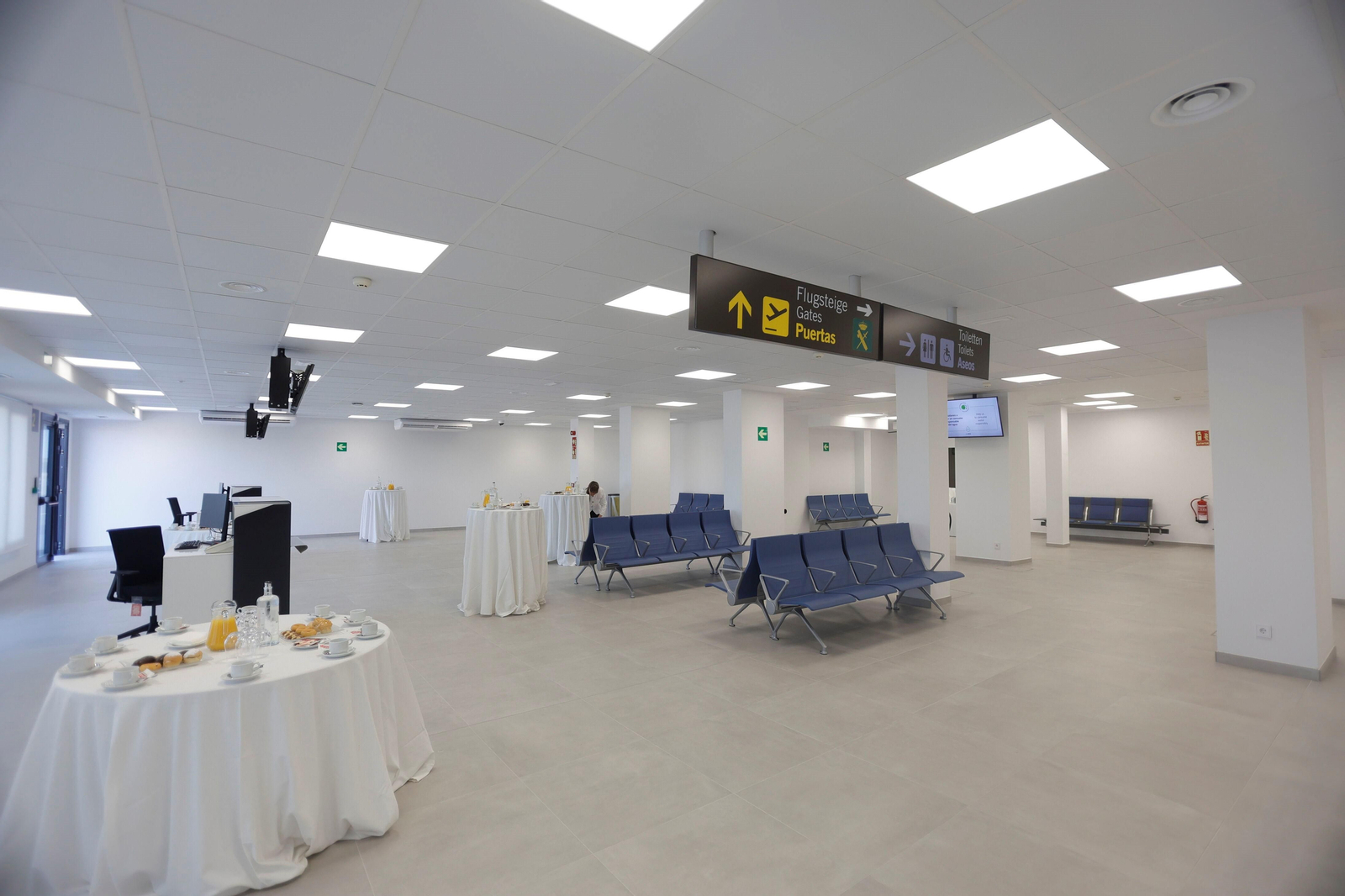 Las mejores imágenes de la ampliación de la terminal del aeropuerto de Córdoba Las mejores imágenes de la ampliación de la terminal del aeropuerto de Córdoba
