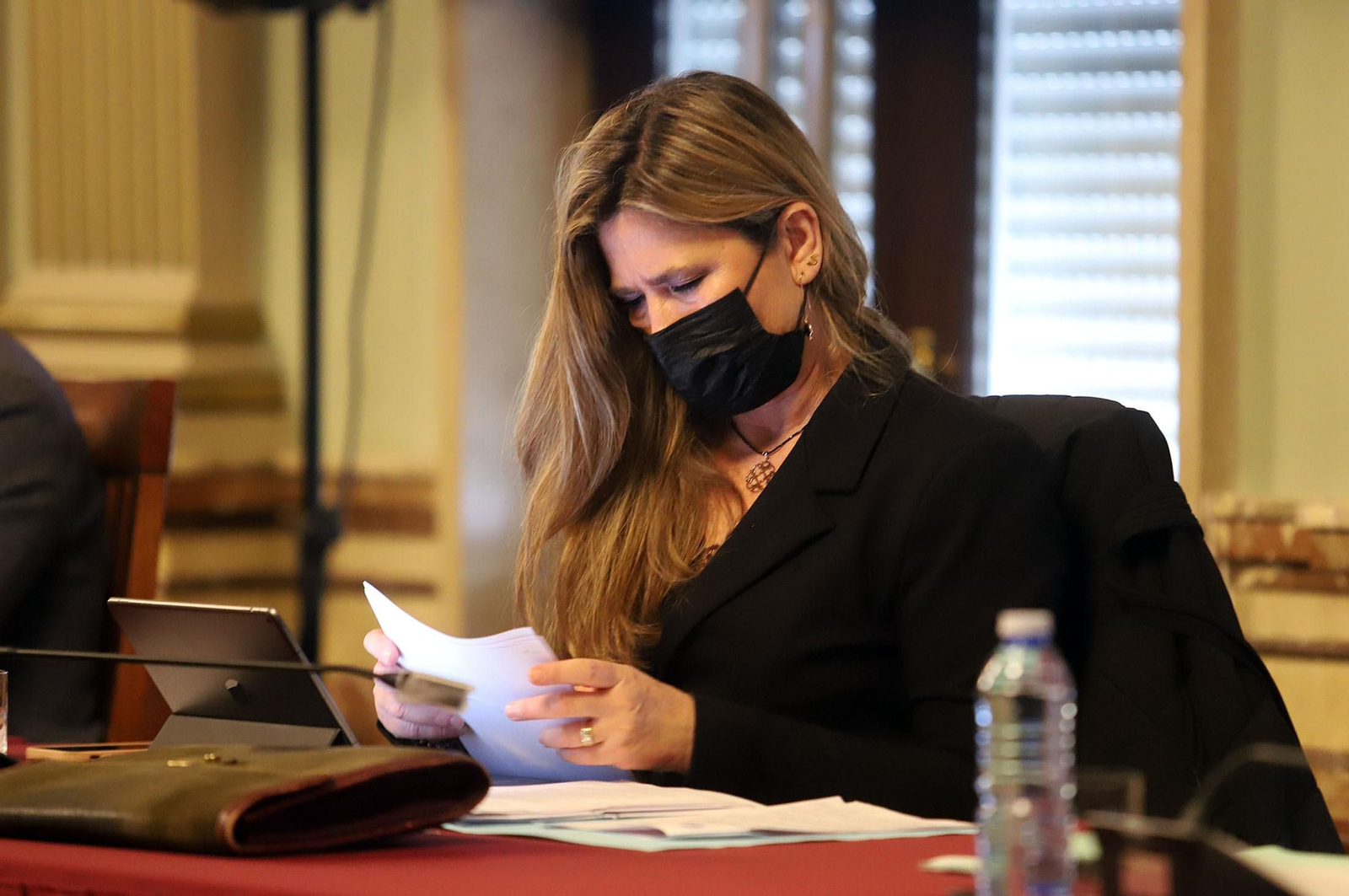 Imágenes del pleno celebrado en el Ayuntamiento de Huelva