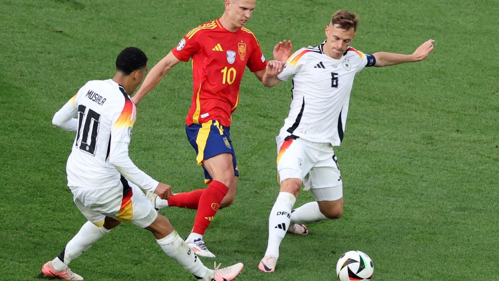 Las mejores fotos del España - Alemania