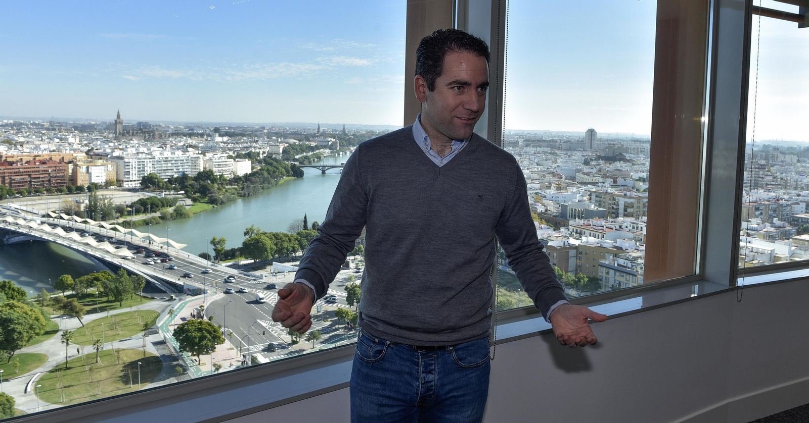 Teodoro García Egea, el pasado miércoles en Sevilla.