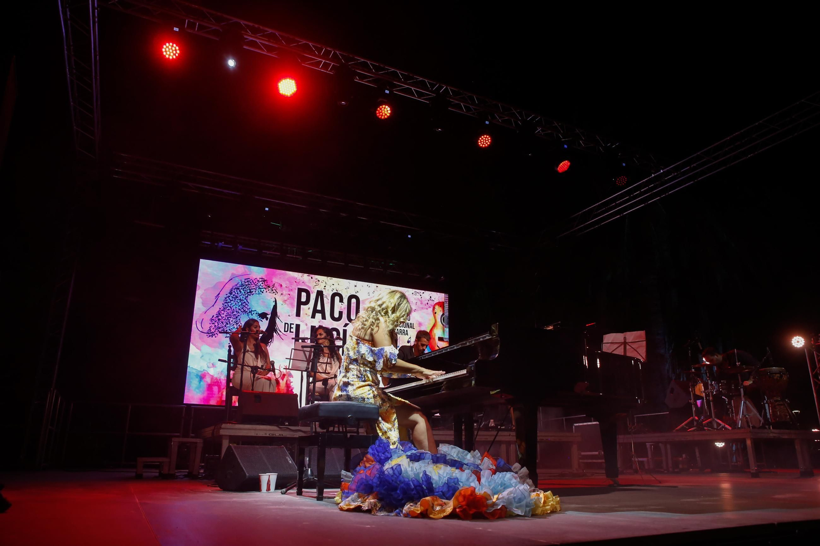 Fotos del concierto de Rosario Montoya en el Encuentro de Guitarra Paco de Lucía