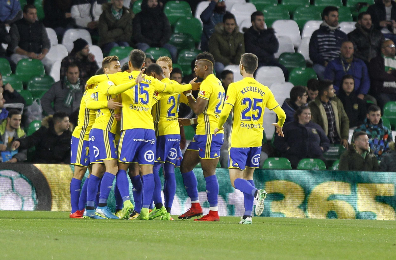 Las imágenes del Betis-Cádiz de Copa