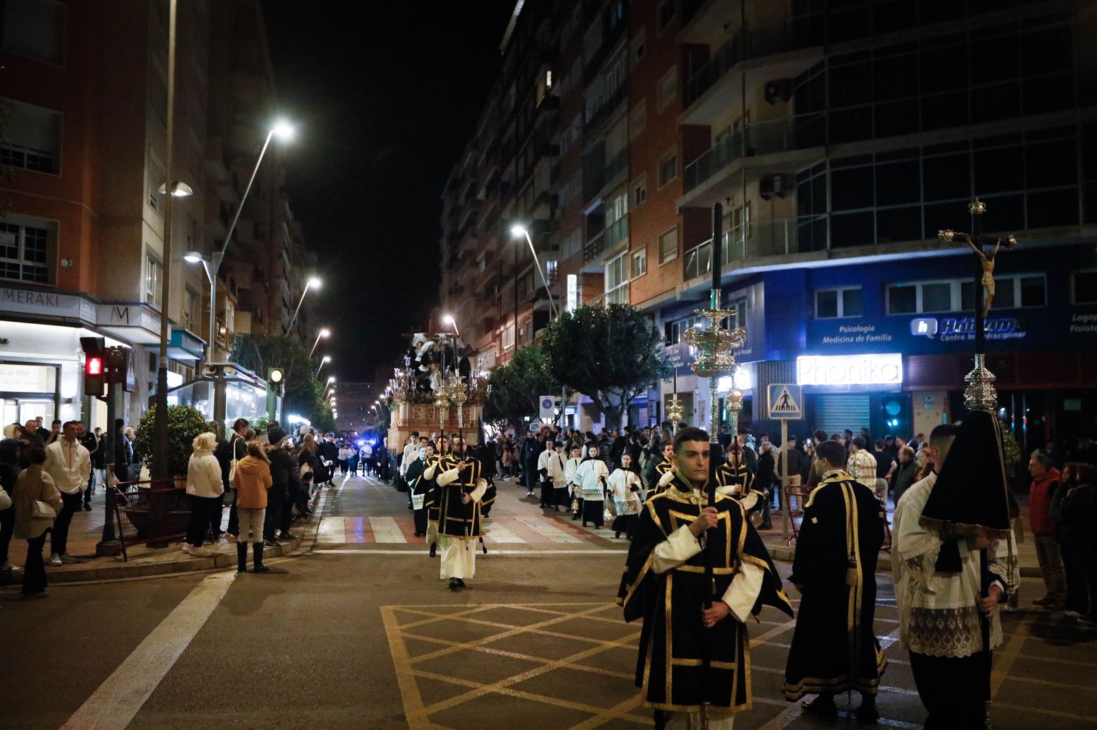 La procesión de La Caridad de Almería, en imágenes