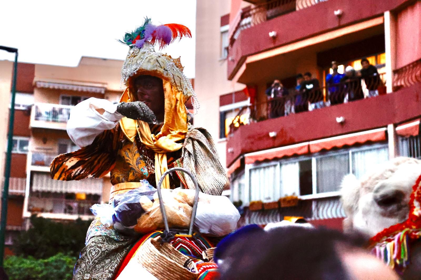 La Cabalgata de Reyes de Cruz de Humilladero, en imágenes