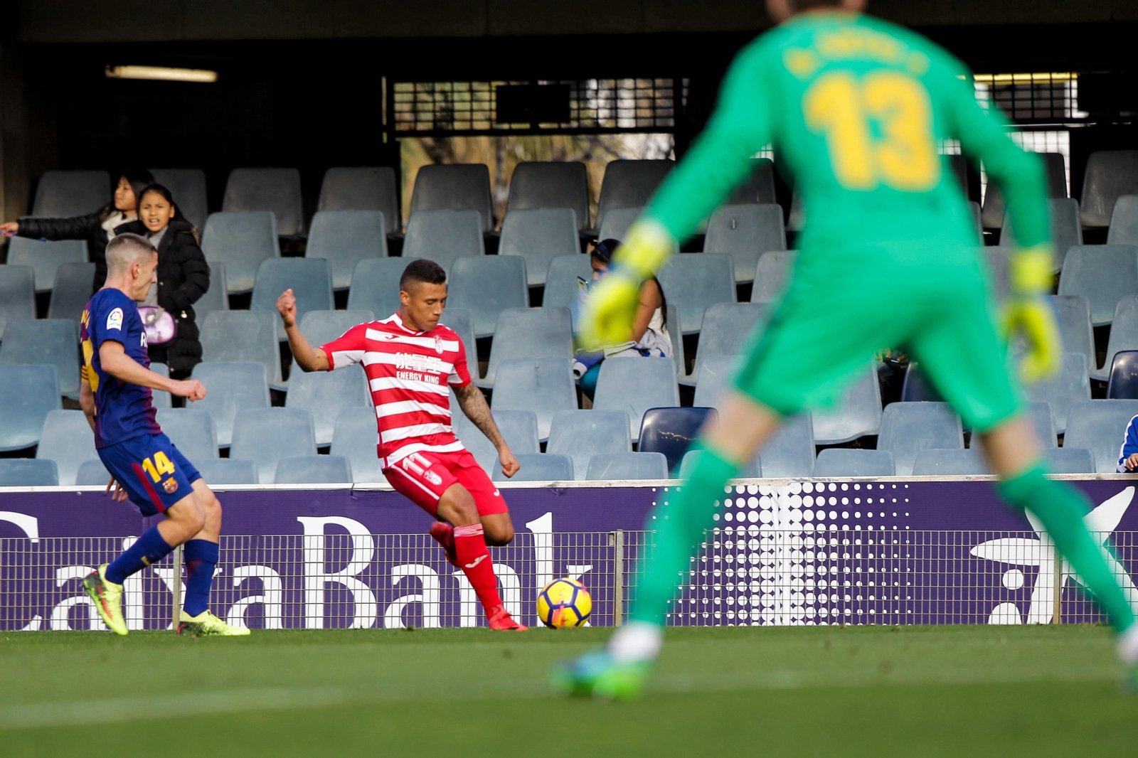 Las imágenes del Barcelona B-Granada