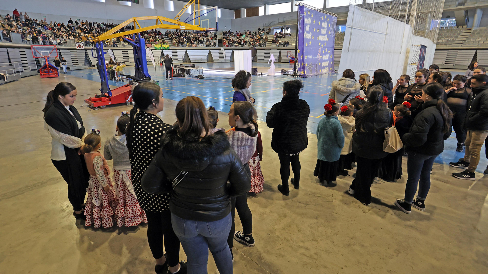 Concurso de baile ‘Dancing Stars’ en el Palacio de Deportes de Chapín en Jerez