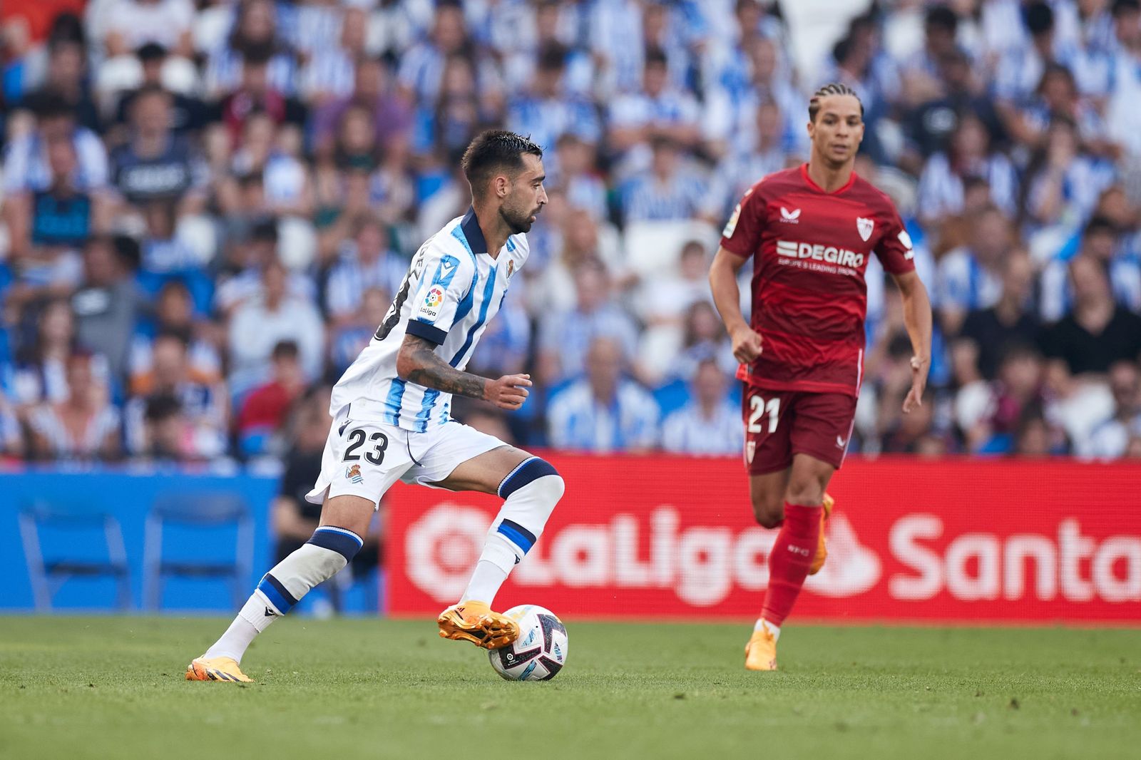 Las fotos del Real Sociedad - Sevilla