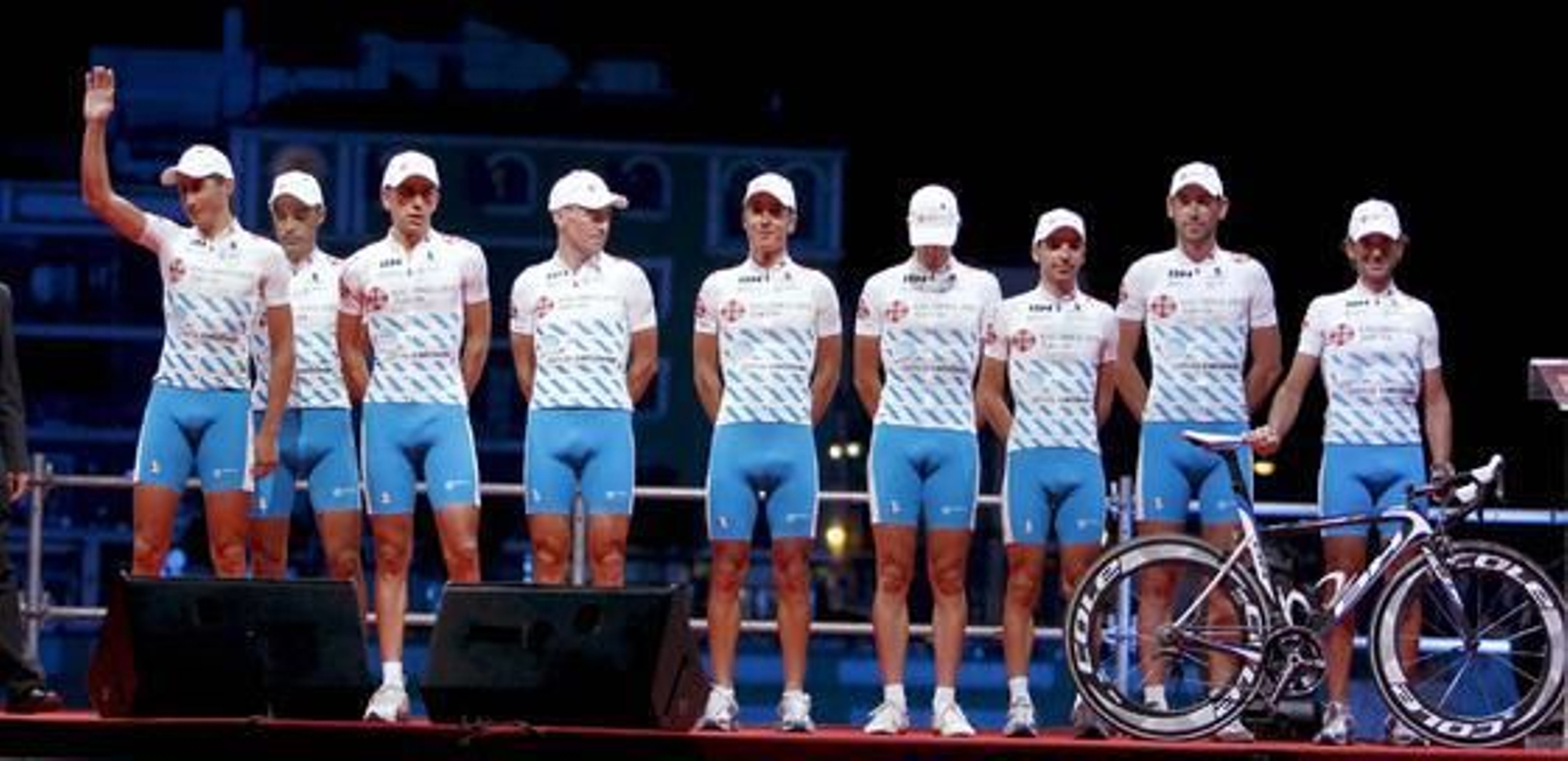 Presentación de los equipos participantes: Xacobeo Galicia.

Foto: Manuel G? · Agencias