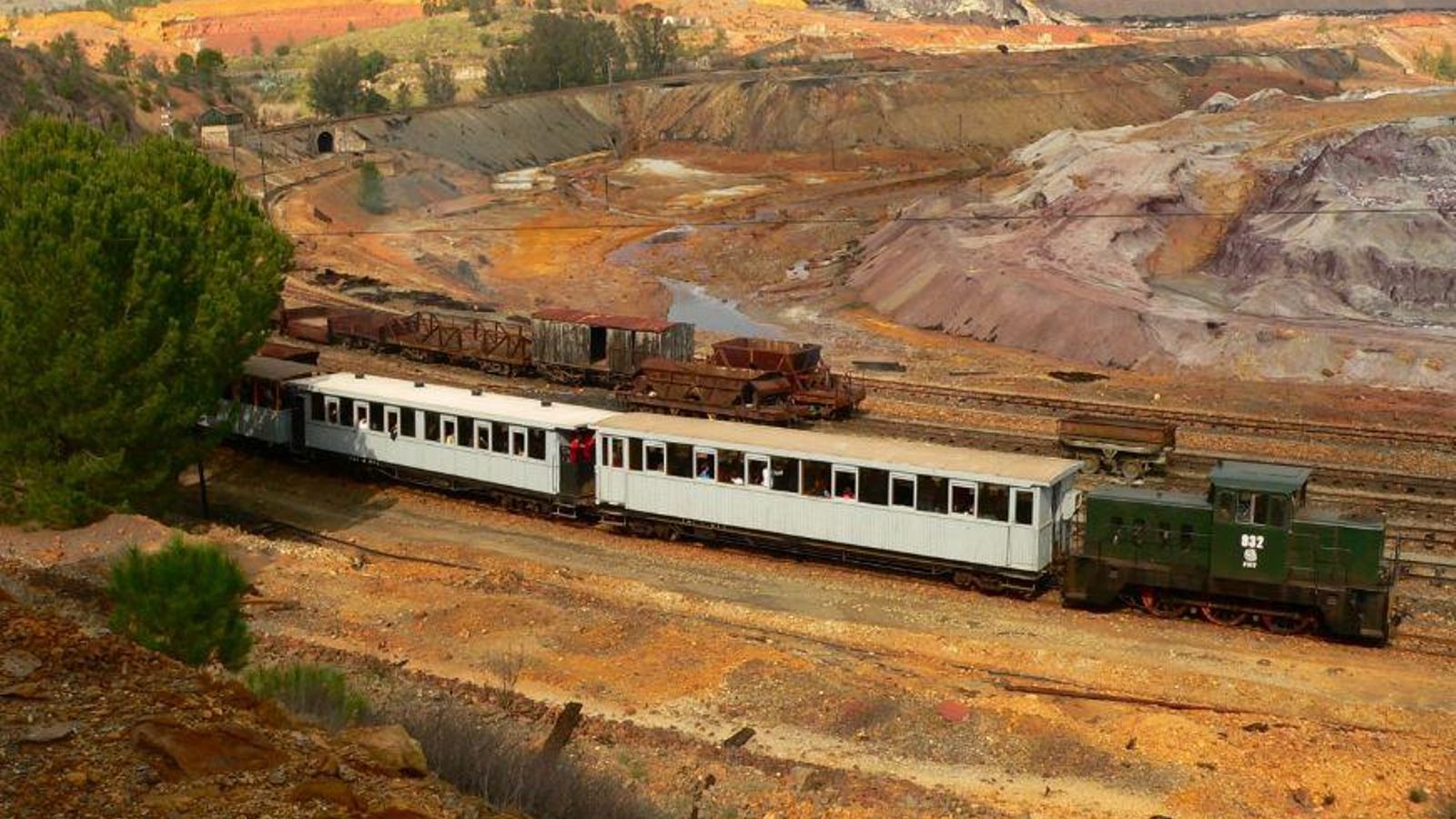 Tren turístico de Riotinto