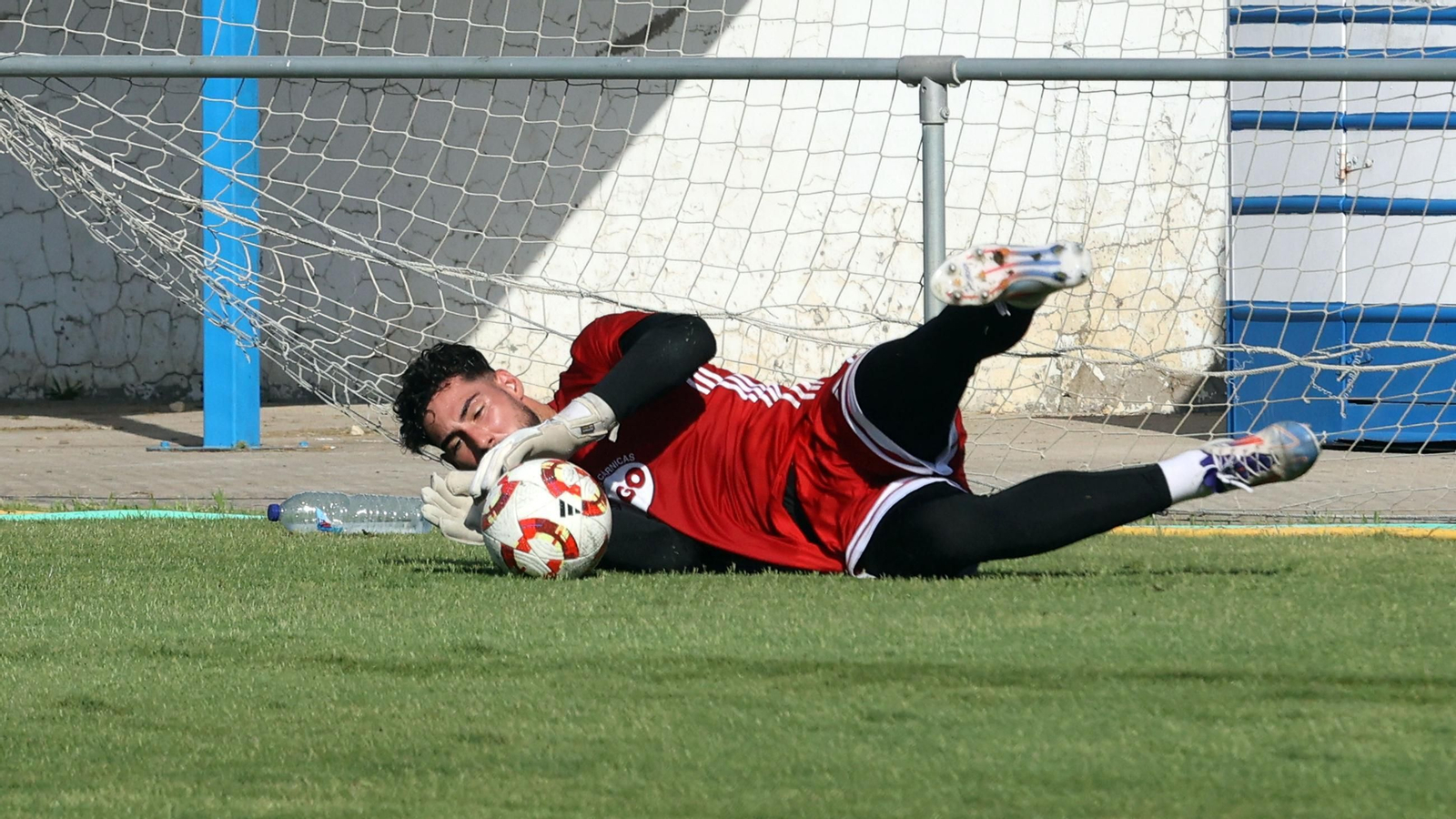 Primer entrenamiento del Xerez CD en el Pedro Garrido de Jerez