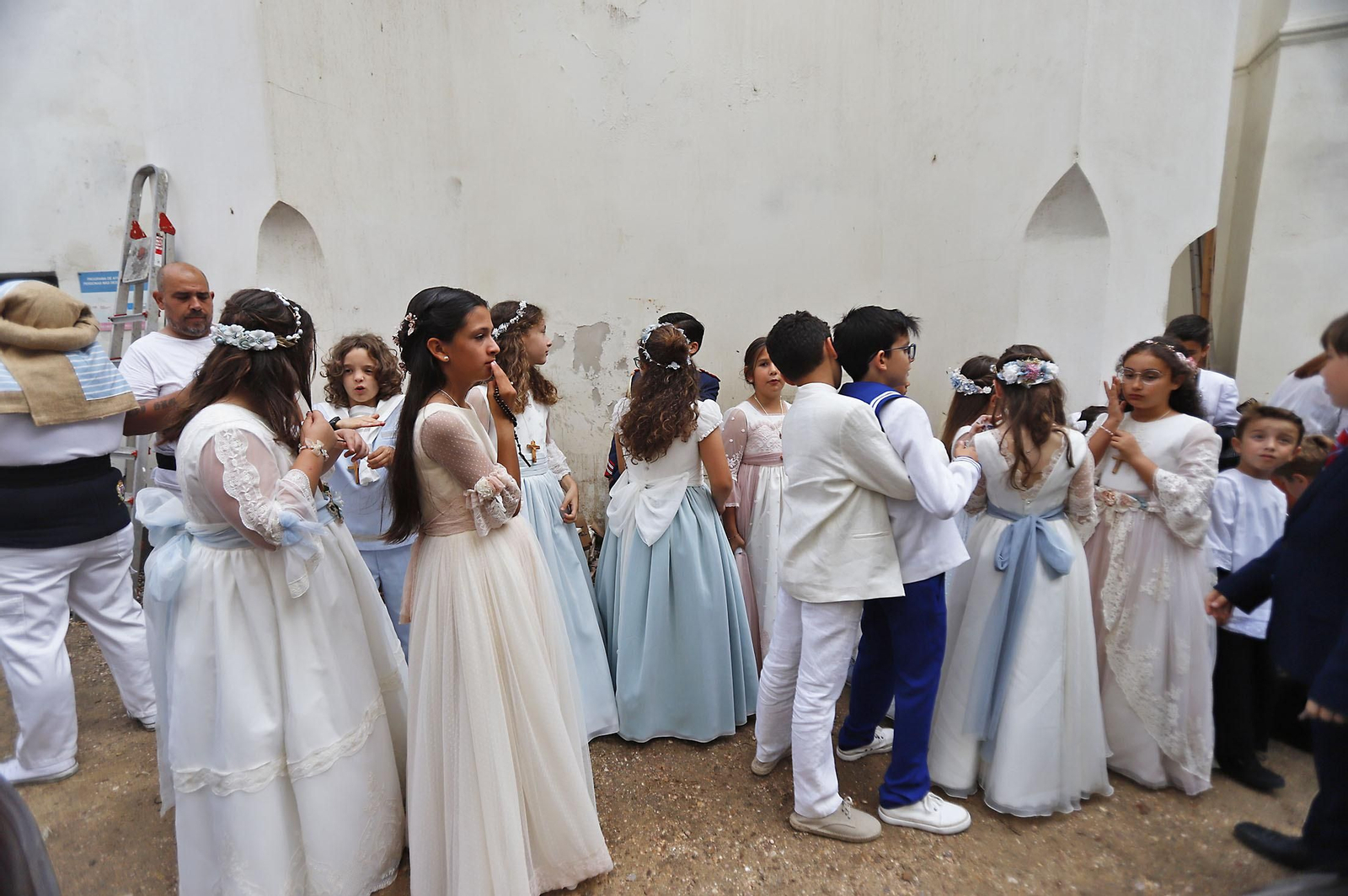 Imágenes de la procesión del Corpus Christi en Huelva