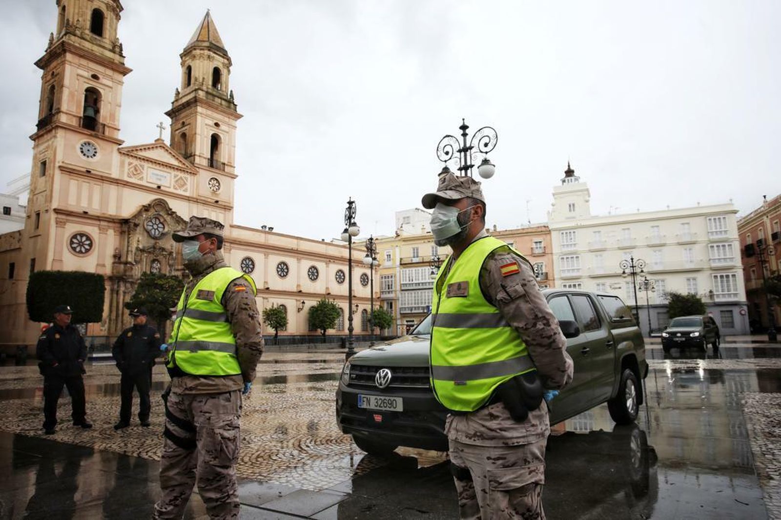 La Infantería de Marina comienza a desplegarse por la Bahía de Cádiz