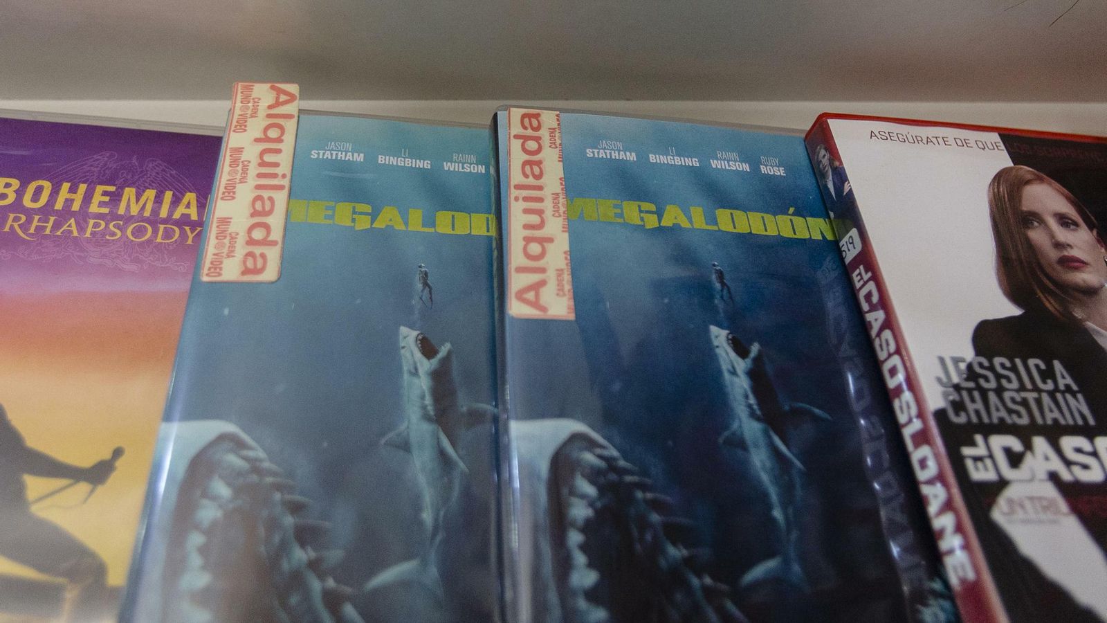 Uno de los títulos alquilado.