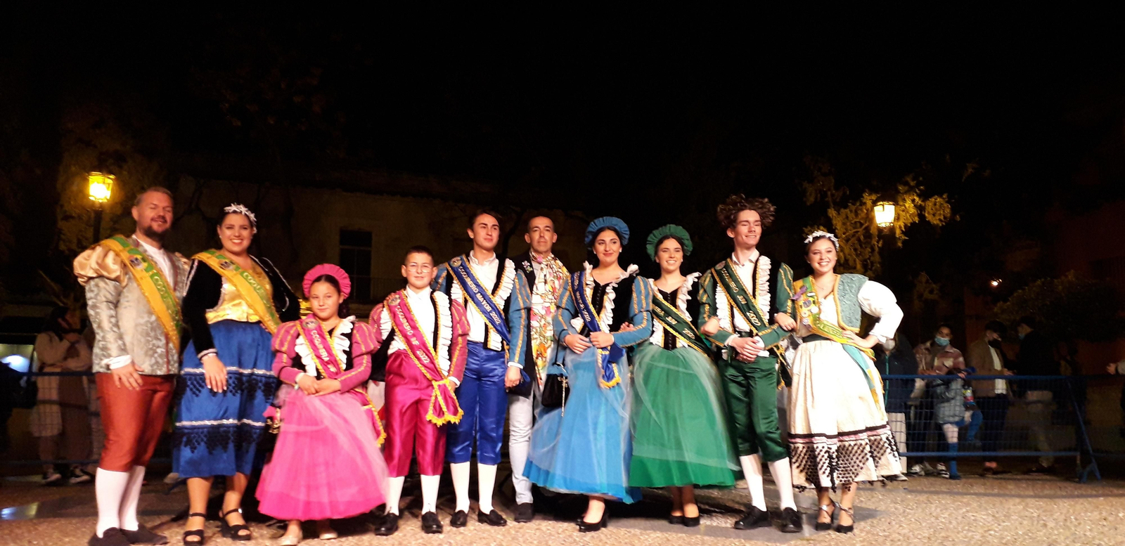 Las coquineras y coquineros de este año, junto a los de las dos ediciones anteriores.