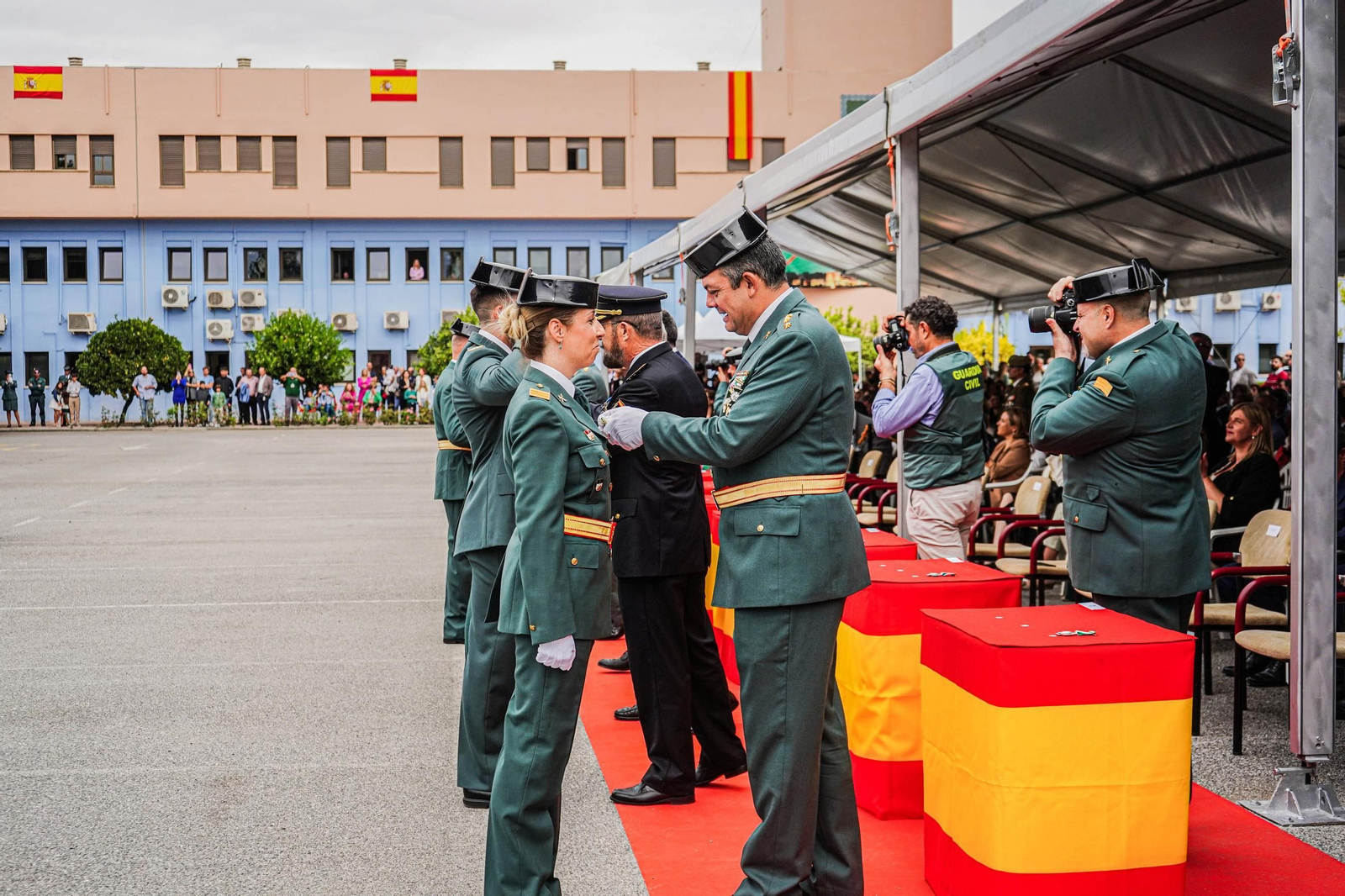 Así fueron los actos en honor a la patrona de la Guardia Civil en Granada