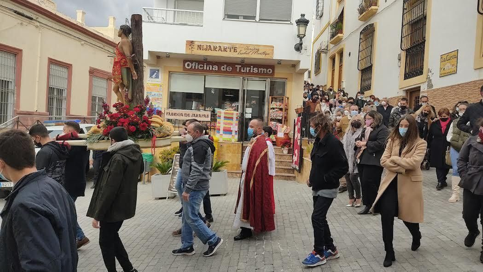 Procesión de San Sebastián 2022 en la Villa de Níjar