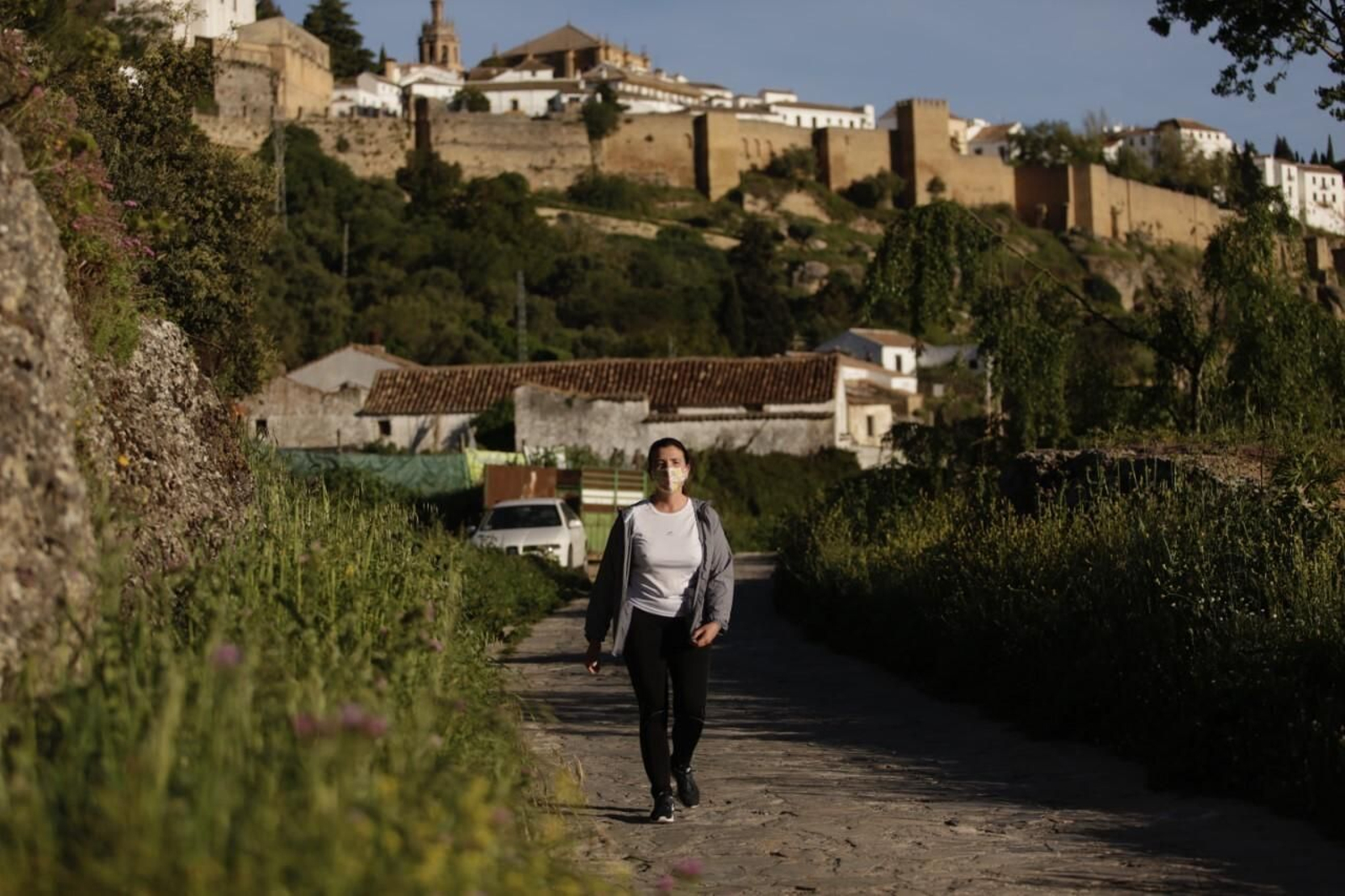 Los deportistas toman las calles, en fotos