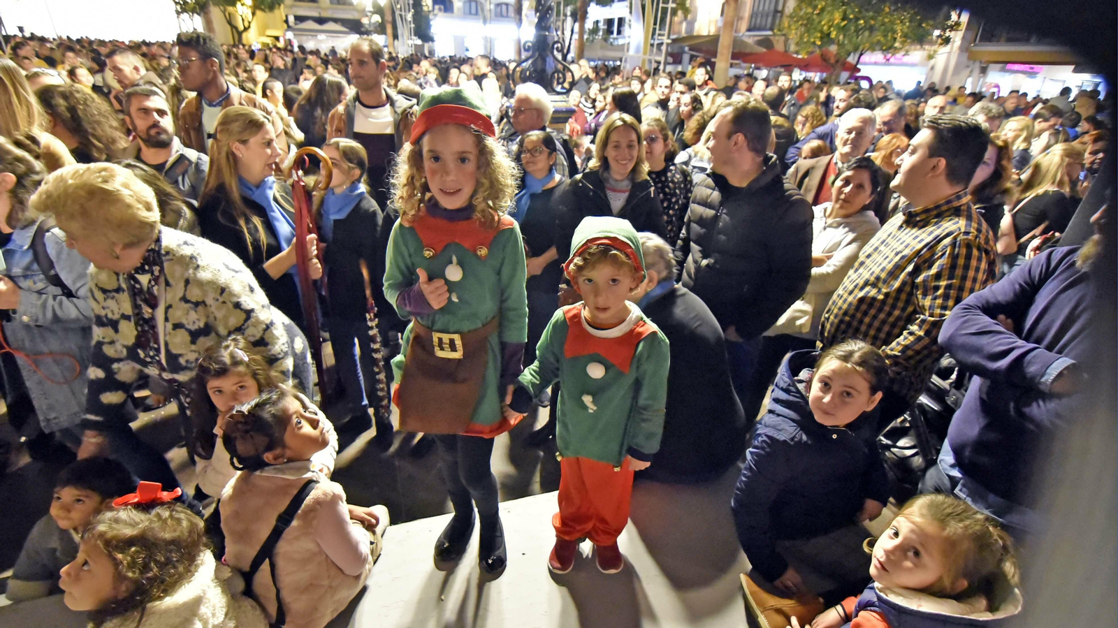 Las fotos del comienzo de la Navidad en Algeciras