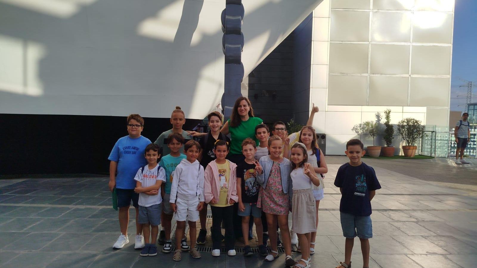 Jóvenes participantes.