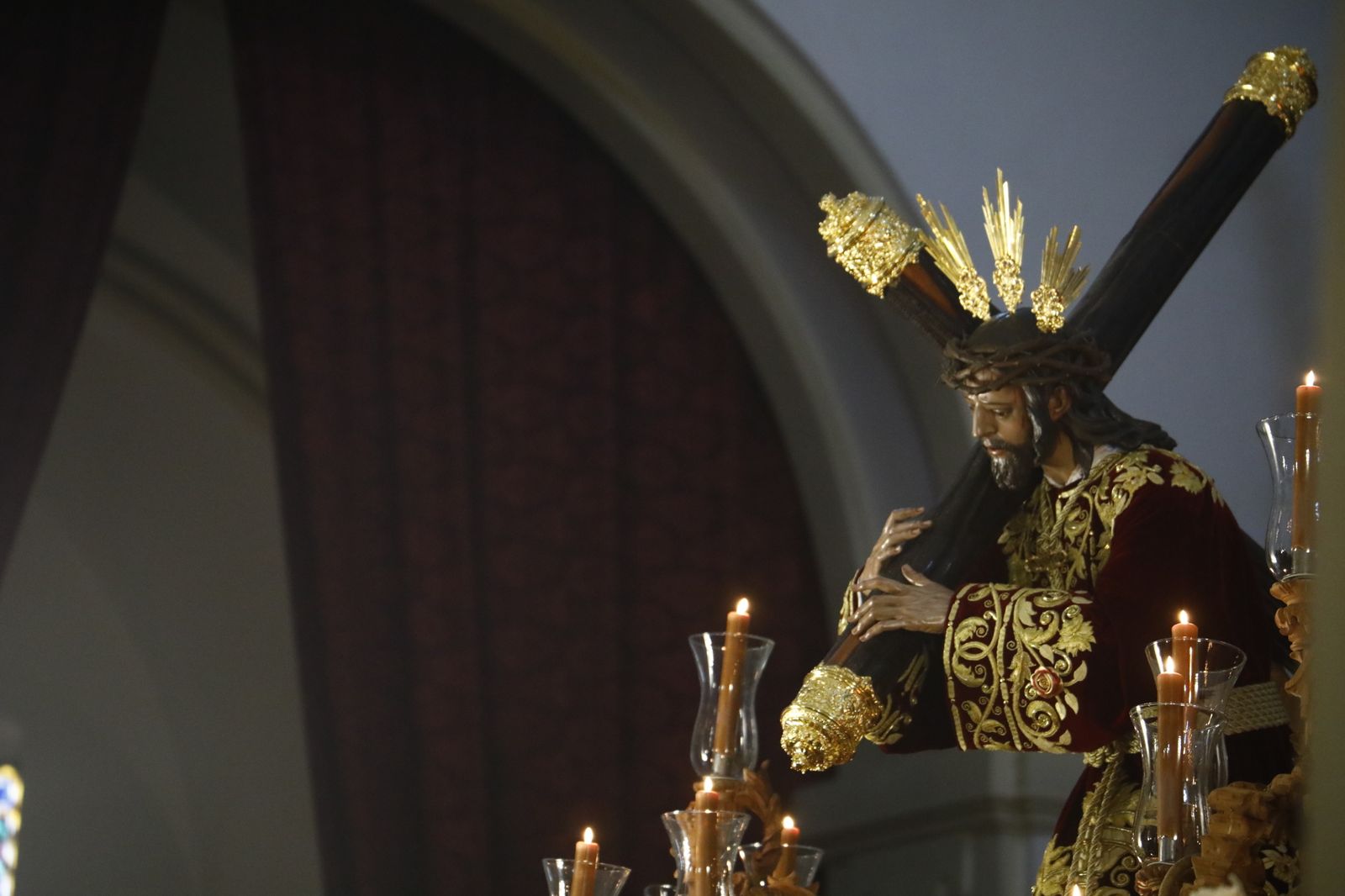 El Buen Suceso suspende su procesión del Martes Santo, en imágenes