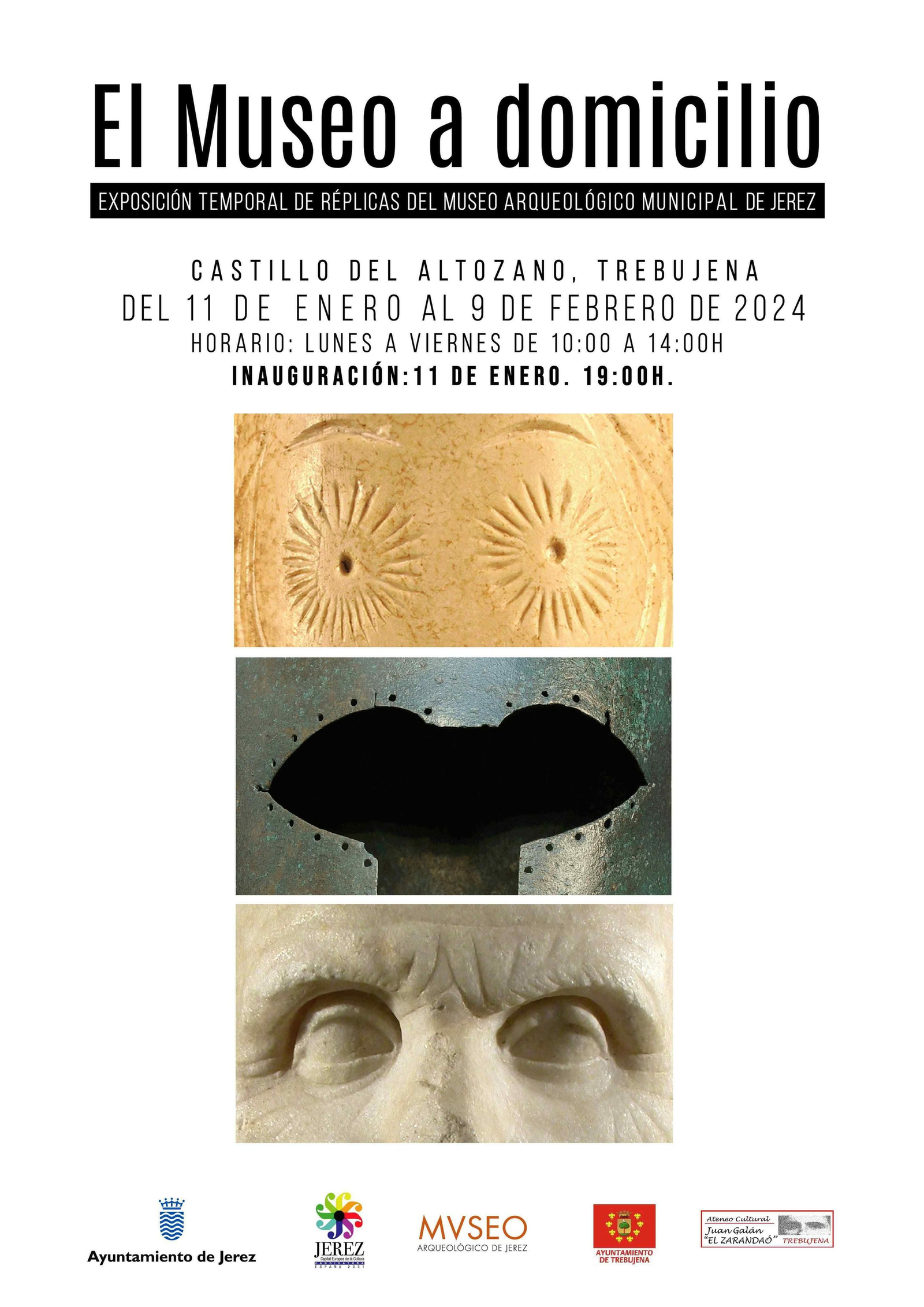 Exposición de réplicas del Museo Arqueológico de Jerez en Trebujena