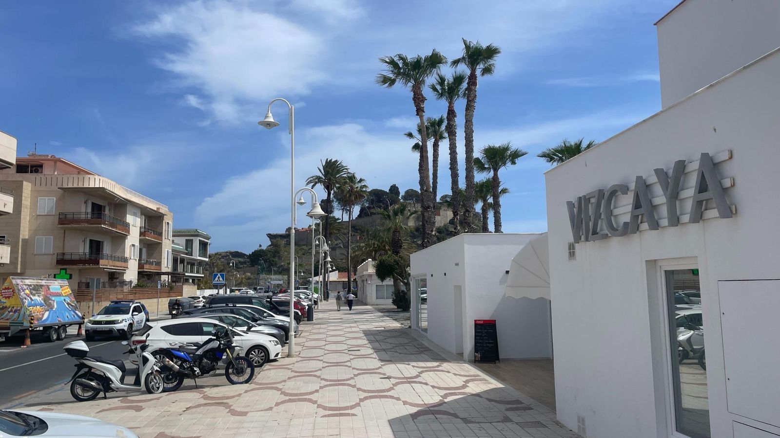 Zona del entorno de San Cristóbal donde se ubicará el Paseo de Miguel Ángel Blanco en Almuñécar