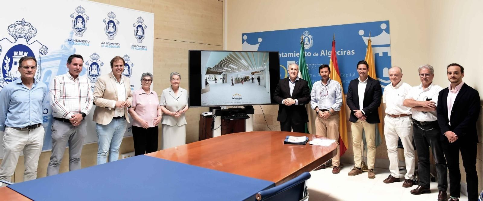 La reunión de La Inmaculada y el Ayuntamiento.