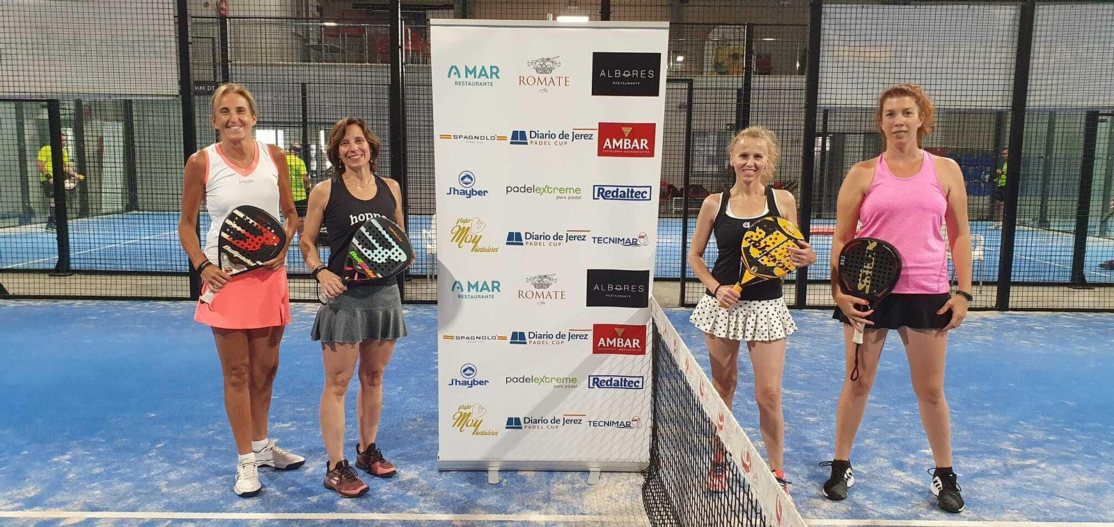 Entrega de premios del concurso de padel
